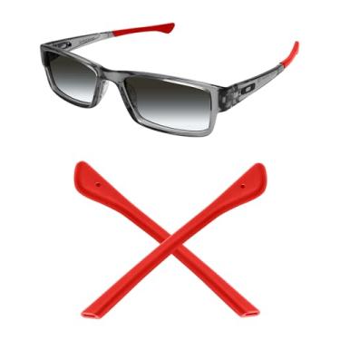 Imagem de Mryok Meias auriculares de substituição para óculos Oakley Airdrop OX8046/Airdrop A/Airdrop XS/Airdrop MNP/Traildrop - Vermelho