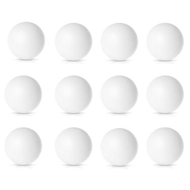 Imagem de YYaaloa Bolas de tênis de mesa, bolas de pingue-pongue, bola de tênis de mesa de 40 mm, bolas de plástico coloridas para jogo, festa, artesanato faça você mesmo, brinquedo para animais de estimação