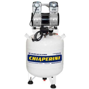 Imagem de Motocompressor Odontológico Isento de Óleo 2HP 10 Pés 65L 220V Chiaper
