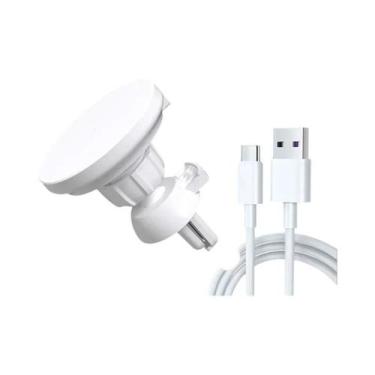 Imagem de Suporte Magnético Para Telefone De Carro De 30W Carregador Sem Fio Par