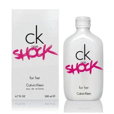 Imagem de Perfume CK One Shock For Her Eau de Toilette 200ml Feminino