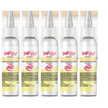 Imagem de Kit 5 Soft Gel Corante Para Pasta Americana Chantilly Glacê - Mix, Ama