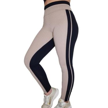 Imagem de Calça Legging Clerr Quadriculada Listras Feminina-Feminino