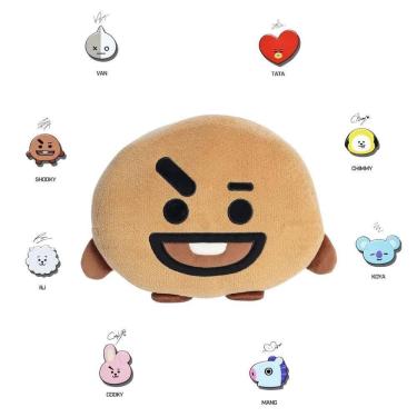 Imagem de Manta Com Almofada Bt21 Presente K-pop Bts Perfeito Shooky Suga