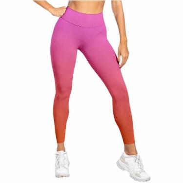 Imagem de Calça Legging Feminina Academia Fitness Sem transparência Grossa Dia a