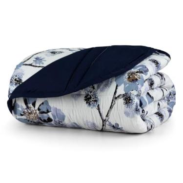 Imagem de Edredom Solteiro Dupla Face Micropercal 200 Fios - Conforto Premium em 1 Peça (QUASAR)