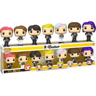 Imagem de Funko Pop BTS Butter c/ 7 Funkos BTS