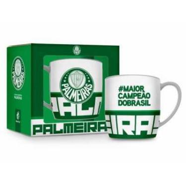 Imagem de CANECA PORCELANA URBAN PALMEIRAS BRASFOOT