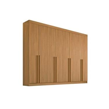 Imagem de Guarda Roupa Casal 8 Portas 8 Gavetas sem pés Daymont - D' Doro, Cinam