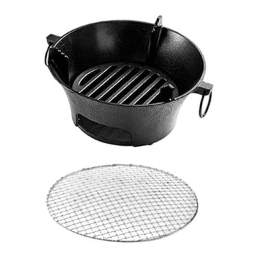 Imagem de IEUDNS Fogão de Acampamento, Mini Churrasqueira a Carvão, Churrasqueira Hibachi a Carvão para Uso Externo em Trilhas E Caminhadas.