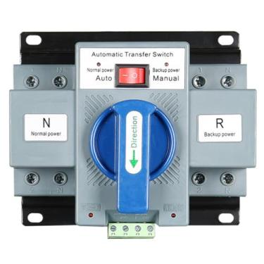 Imagem de JONAS C Jonasc 220V 63A 2P Interruptor de Transferência Automática de Energia Dupla Interruptor de Comutação do Gerador 50Hz / 60Hz