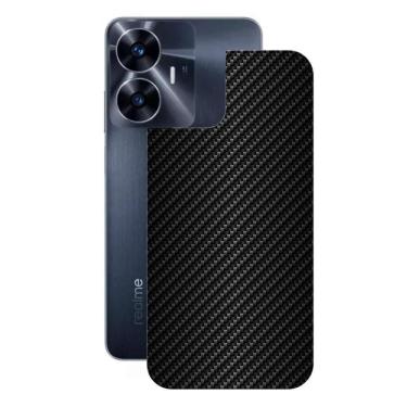 Imagem de Película Para Realme C55 - Traseira De Fibra De Carbono Preta - Gshield