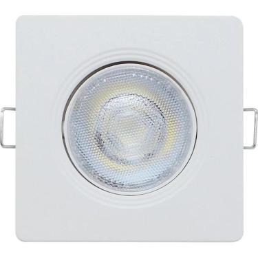 Imagem de Mini Spot Led Embutir Quadrado Fênix 3w 3000k Mr11 Bivolt Kian