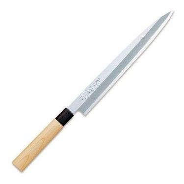 Imagem de Faca Sashimi Yanagiba Tojiro Aço Carbono White Steel - 27cm F-909 Japã