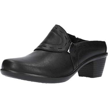 Imagem de Easy Street Cynthia Mule feminino, Preto/Croco, 8.5 Wide