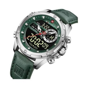 Imagem de Relógio Masculino De Luxo À Prova D'água De Quartzo NAVIFORCE Militar 