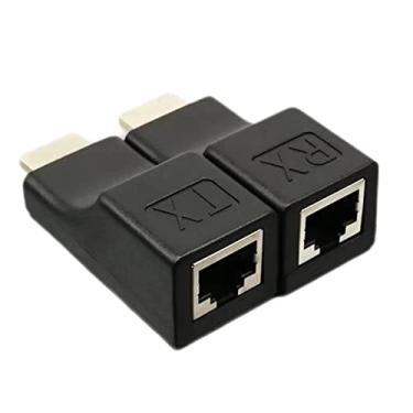 Imagem de Generic Interface Multimídia HD para Conversor de Cabo de Rede RJ45 Extensor de Material Premium para Grande Centro de Exibição de Conferências, Transmissão de Longa Distância