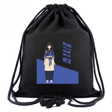 Imagem de Mochila com cordão Anime Lycoris Recoils para academia ou escola