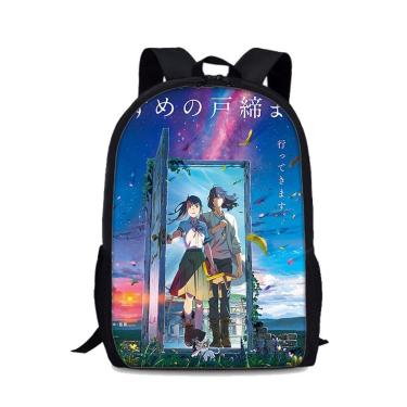Imagem de Mochila Suzumes No Tojimaris Kids School Nylon 360g