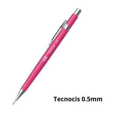 Imagem de Lapiseira Técnica Cis 0,5 mm com Borracha e Clip, Pink