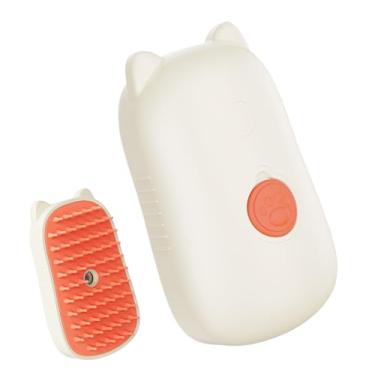 Imagem de Escova A Vapor Para Pets | Pente Massageador Para Cães E Gatos | Escova De Massagem Para Animais - Para Pets De Pelo Curto E Longo Banho Higiene E Limpeza Em Casa
