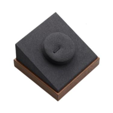 Imagem de KiBcsLic Expositor de Pulseiras Elegante e Prático para Mesa, Suporte Portátil para Pulseiras e Joias, Ideal para Exposição Armazenamento de Joias, Cinza Escuro