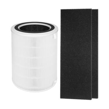 Imagem de Breshair Filtro de substituição G300S compatível com purificadores de ar Ganiza G300S/Proscenic A9/Probreeze PB-P07, filtragem de 4 estágios com filtro de carvão ativado e 2 unidades de pré-filtro