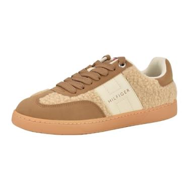 Imagem de Tommy Hilfiger Tênis feminino Malachi, Taupe Shearling Multi 240, 38