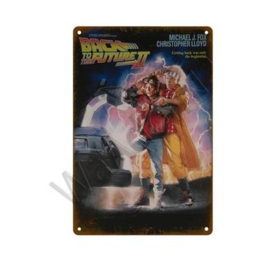 Imagem de Placa De Metal Retrô Vintage, Pôster De Filme, Decoração Estética Para