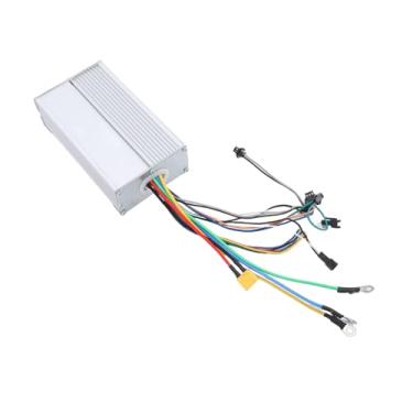 Imagem de Keenso Controlador de Motor Sem Escova 45A, Caixa de Liga de Alumínio Com Design Ranhurado para Dissipação de Calor, Controle de Velocidade Estável para Scooter Elétrica KUGOO M4 de 10