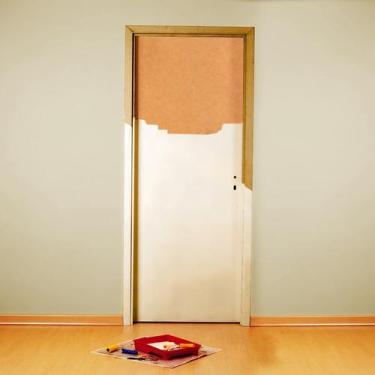 Imagem de Porta de Madeira 210x80cm Espessura 3,5cm Mmc Eucatex