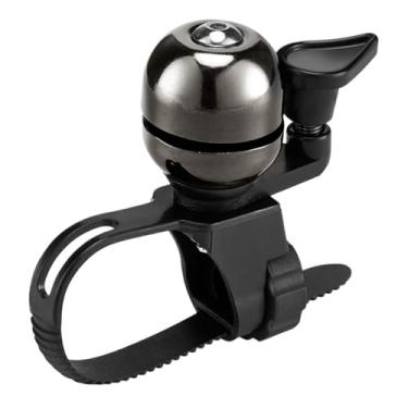 Imagem de Anel vintage de bicicleta, som claro, mtb, estrada, retrô, sino, aviso de segurança, acessórios de bicicleta, sino clássico(Black)