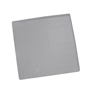 Imagem de Ｂｅｓｇａ Capa protetora para máquina de lavar e secar roupa com bordas elevadas, antiderrapante e fácil de limpar. Ideal para lavanderia, Cinza 60x60cm