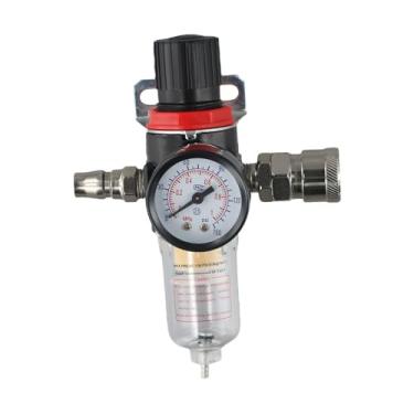 Imagem de AFR-2000 1/4" Air Compressor Filter Water Separator Trap with Pressure Regulator Gauge - 135, Efficient Filtration Pneumatic Tools
