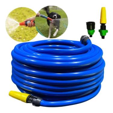 Imagem de 15 Metros Mangueira Flexível Lisa Forte Jardim Irrigação - wlmang