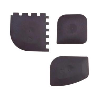 Imagem de Espátulas De Ferro Fundido Para Limpeza De Gordura 3 Peças Para Panela