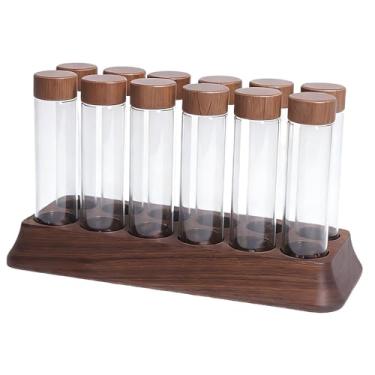 Imagem de ＫＬＫＣＭＳ Recipiente para armazenamento de grãos de café com tampa hermética, expositor e organizador. Ideal para restaurantes, cafeterias e bares, 12 L