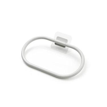 Imagem de HHHJQFAAT Toalheiro de banheiro, vaso sanitário sem perfuração, tipo sucção de parede, toalheiro de vaso sanitário