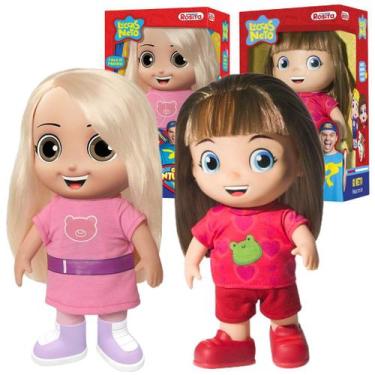 Imagem de Kit Boneca Gi Neto + Jessi Aventureira C/ Som Luccas Neto - Baby Brink