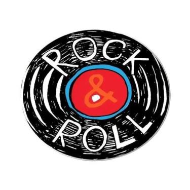 Imagem de Tapete Decorativo Com Padrão De Disco De Vinil Retrô Para Amantes De M