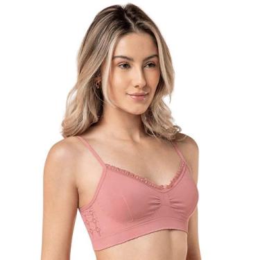 Imagem de Sutiã Top Angel Loba Lupo 41260-003 - Sem Costura, Rosa antingo, P