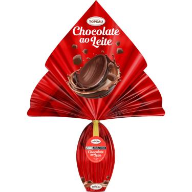 Imagem de Ovo de Páscoa Topcau Chocolate ao Leite 120g Cremoso