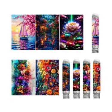 Imagem de Quebra-Cabeça Mini Tubo De Ensaio Para Adultos, 5 Pacotes, Jogo Educac