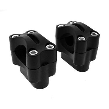 Imagem de Alongador Adaptador 31mm Guidão Oxxy Trilha Enduro Motocross, Preto
