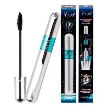 Imagem de Máscara de Cílios à Prova d'Água 4D Preto Volumizador T&G Ta - Congrat