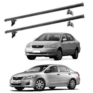 Imagem de Rack De Teto Bagageiro Travessa Toyota Corolla 2002 A 2014