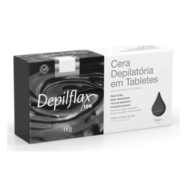Imagem de Depilflax cera quente 1kg negra