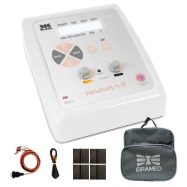 Imagem de Neurodyn III Ibramed TENS FES Portatil 2 Canais 25 Protocolos Fisioter