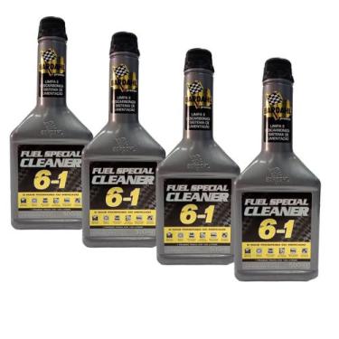 Imagem de 4 Unidades Aditivo de Combustível Fuel Special Cleaner 6 em 1 Bardahl 