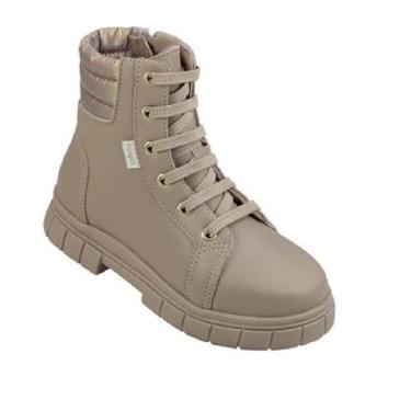 Imagem de Bota pampili lucky ref 711.019 menina, Bege, 29